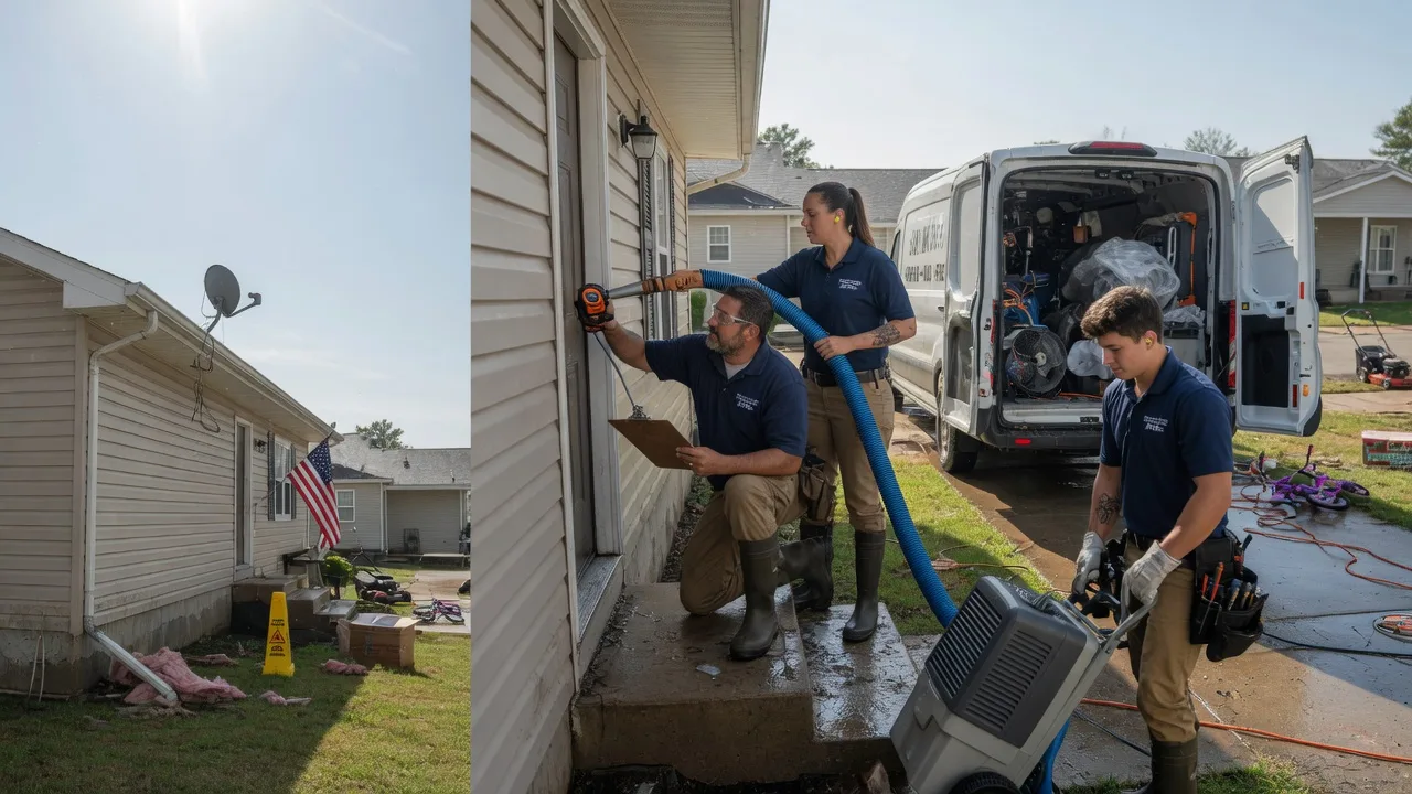 Ceiling Water Damage Restoration in Ullin, IL near me